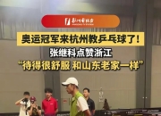 开云APP-关于韩国乒乓球队碾压比利时乒乓球队，张继科送出助攻的信息