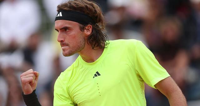 意大利网球队爆冷西班牙网球队，西西帕斯统治全场的简单介绍