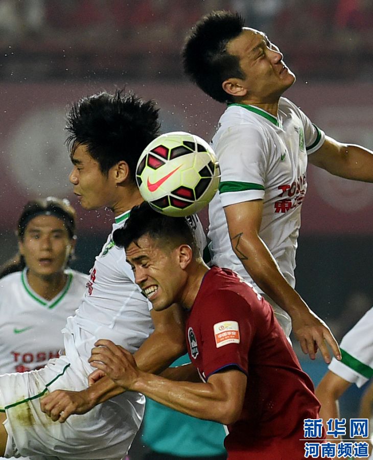 绿城客场击败建业,继续保持不败势头 绿城客场击败建业,继续保持不败势头