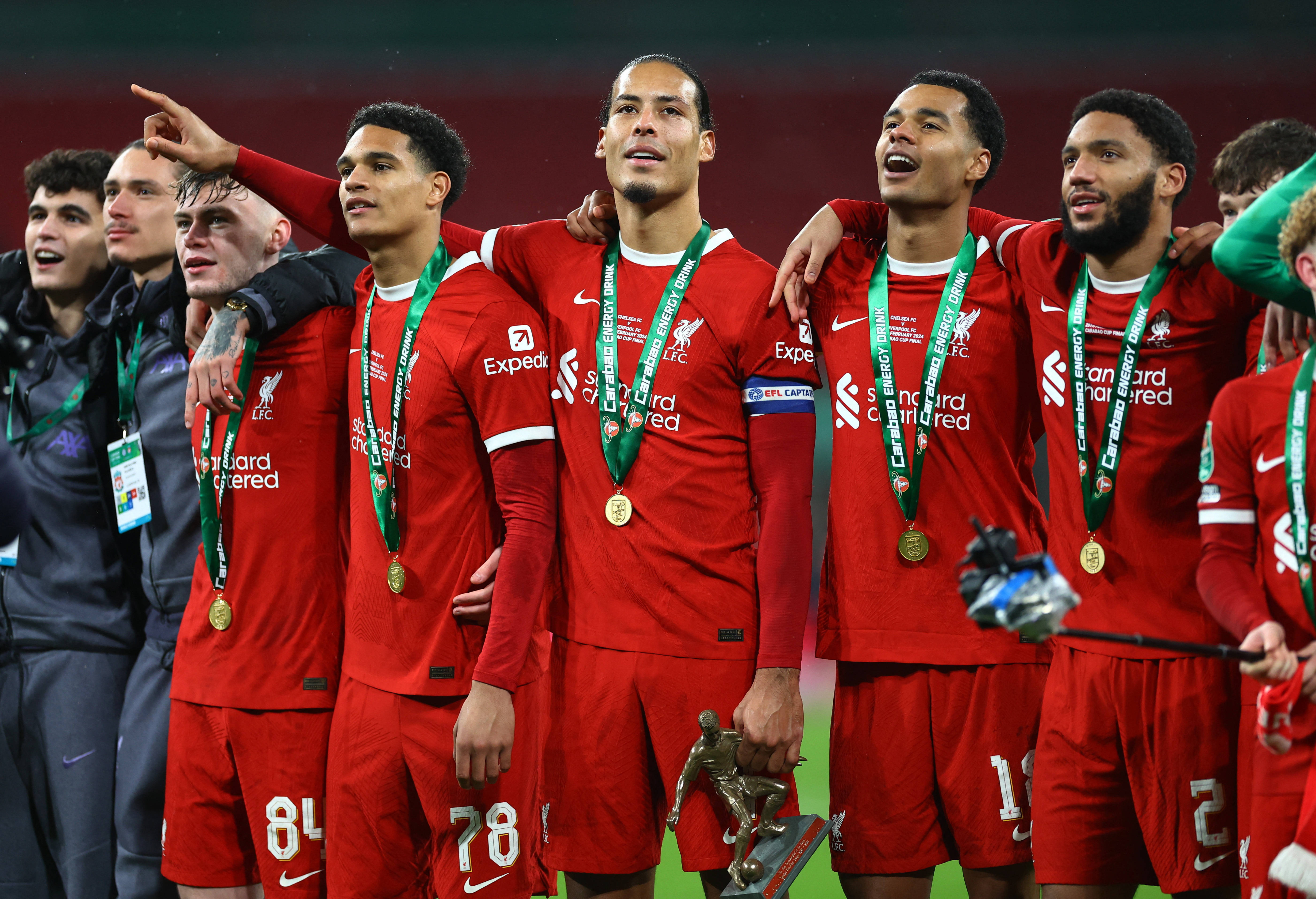 利物浦球队备战对手狼队信心十足